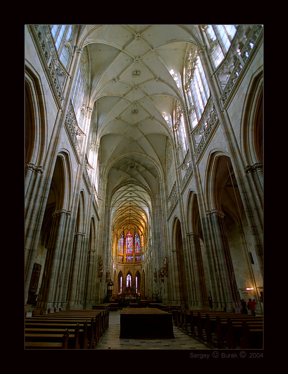 photo "Under vaults of a cathedral Saint Vita" tags: architecture, travel, landscape, Europe