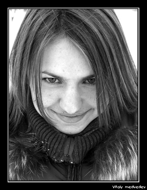 photo "So, shall we?" tags: portrait, black&white, woman