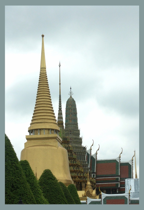photo "Bangkok spires" tags: travel, Asia