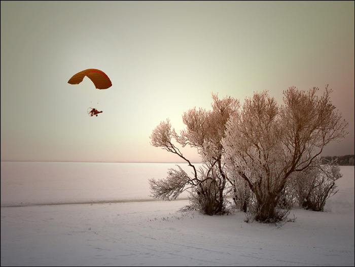 photo "Tishin and a sound" tags: landscape, winter