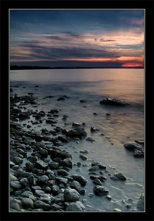 photo "November Evening on the Beach" tags: landscape, autumn, sunset