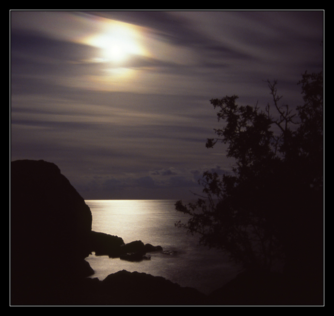 photo "Moonlight" tags: landscape, night, water