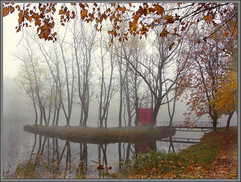 photo "Sad November..." tags: landscape, autumn, water