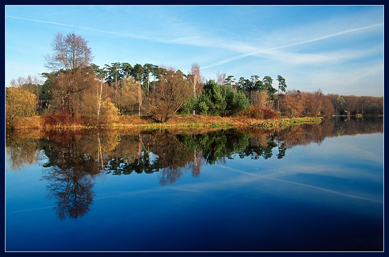 photo "Autumn in Serebryaniy Bor" tags: landscape, autumn, water