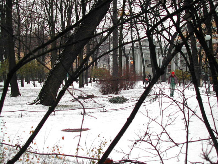 фото "Первый снег" метки: архитектура, пейзаж, зима