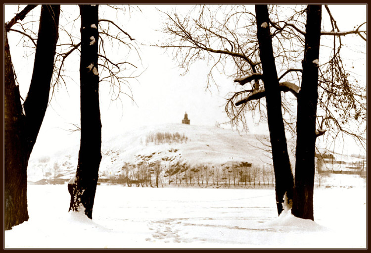 фото "гора Лысая" метки: пейзаж, ретро, зима