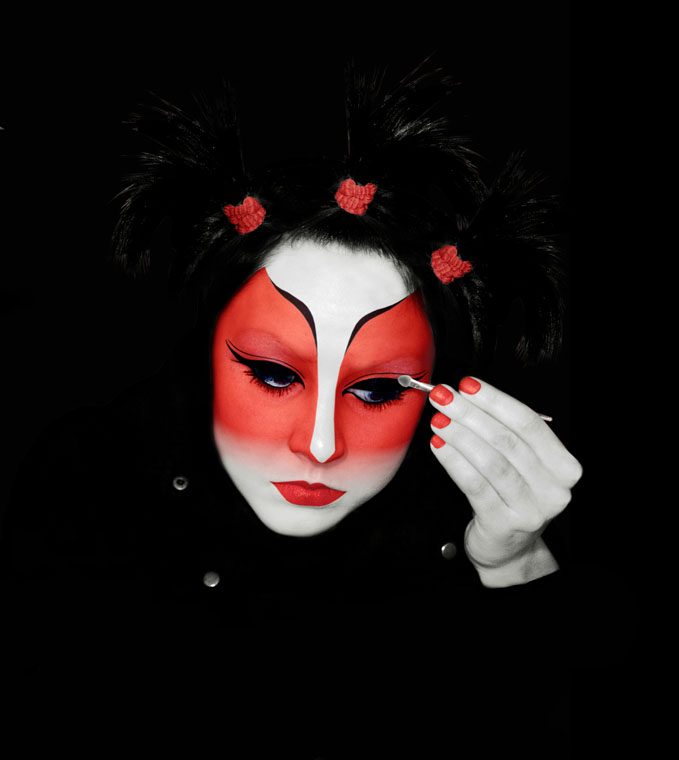 photo "****" tags: portrait, montage, woman