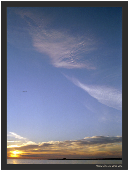 photo "Such different clouds" tags: landscape, clouds, sunset