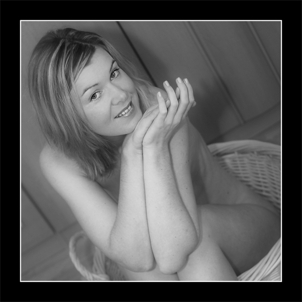 photo "basketful of her" tags: black&white, nude, 