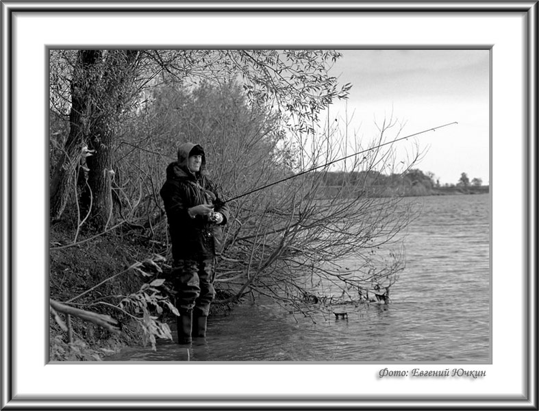 photo "Fisherman" tags: genre, black&white, 