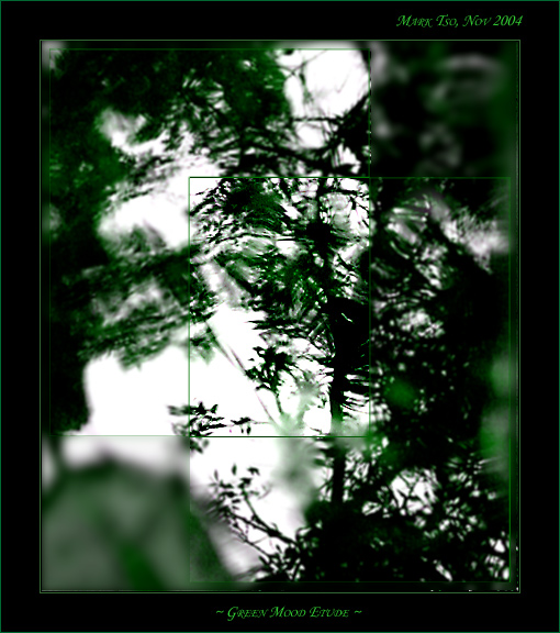 photo "Green Mood Etude" tags: abstract, misc., 