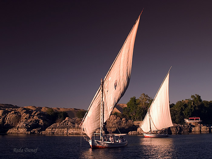 photo "Sailing on the Nile 2" tags: travel, landscape, Africa, water
