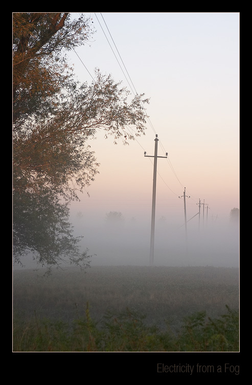 photo "Electricity from a fog" tags: landscape, summer