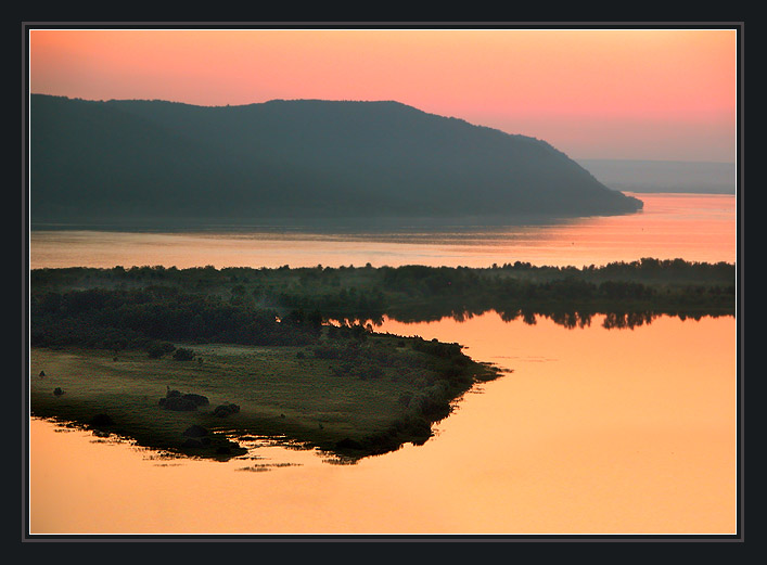 photo "Volga. Zhiguli." tags: landscape, sunset, water