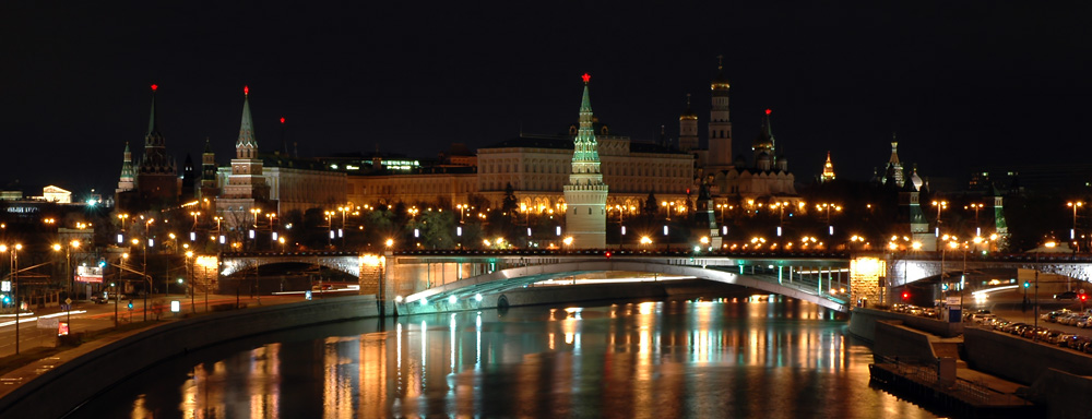 фото "Московские огни (часть 6)" метки: архитектура, пейзаж, ночь