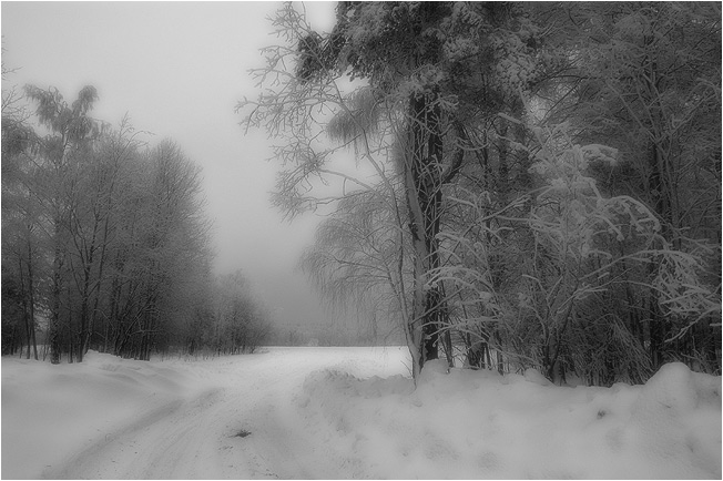 фото "Зимний этюд" метки: пейзаж, зима