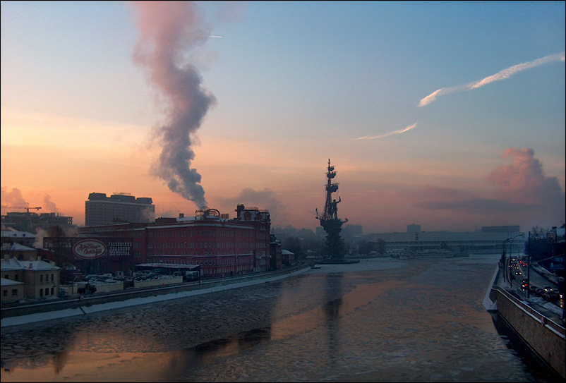 photo "Frosty morning." tags: landscape, water, winter