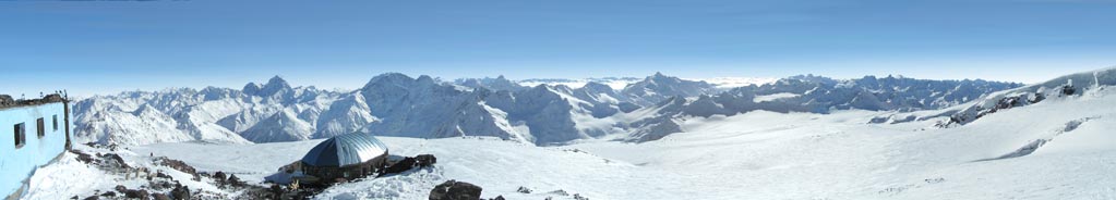 фото "панорама с Эльбруса" метки: пейзаж, природа, горы
