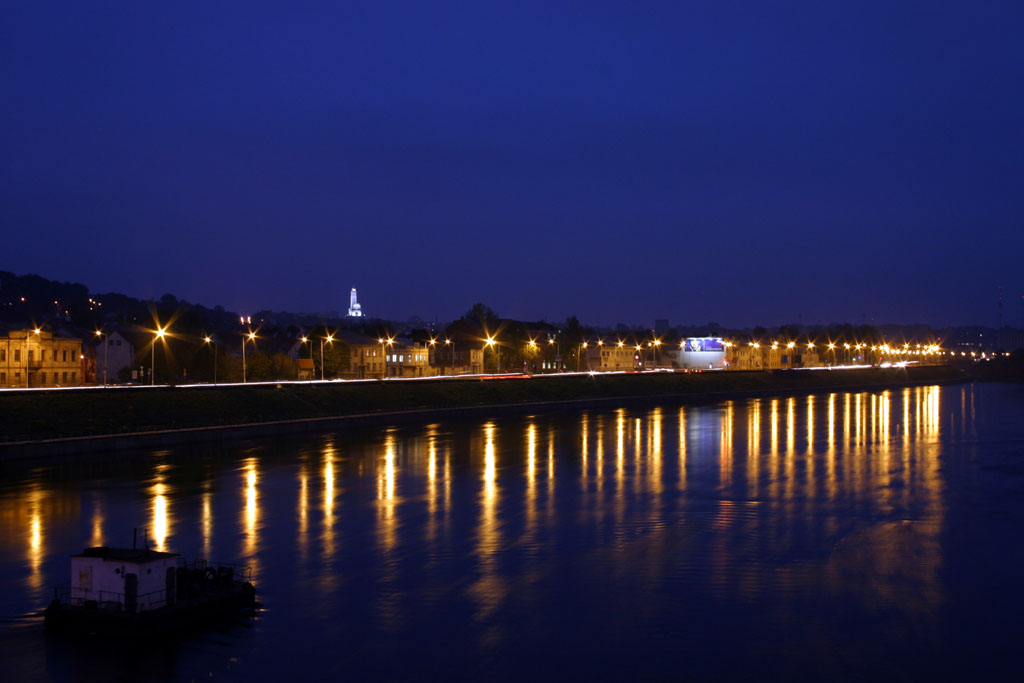 photo "Nemunas" tags: landscape, night