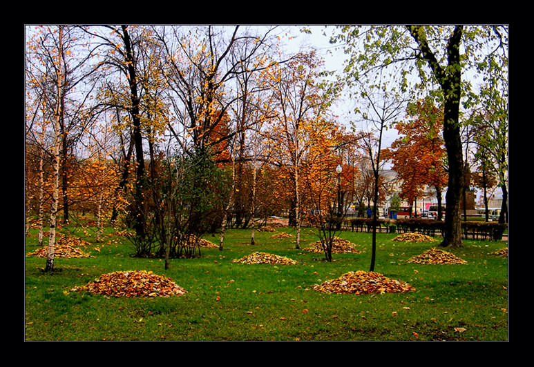 фото "Осень на Болотной. EXP" метки: пейзаж, осень