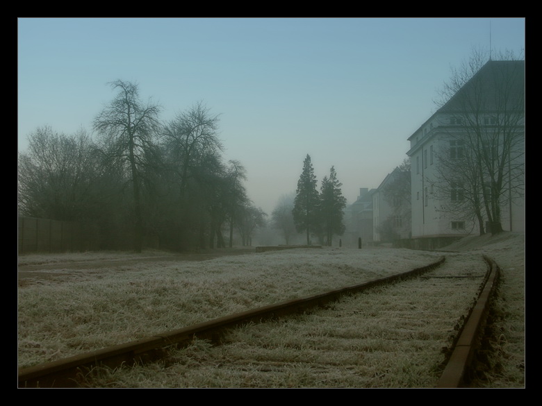 photo "Road to be free - Auschwitz" tags: landscape, 