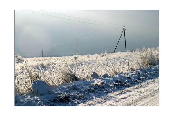 photo "It`s cold... but we must go there..." tags: landscape, winter