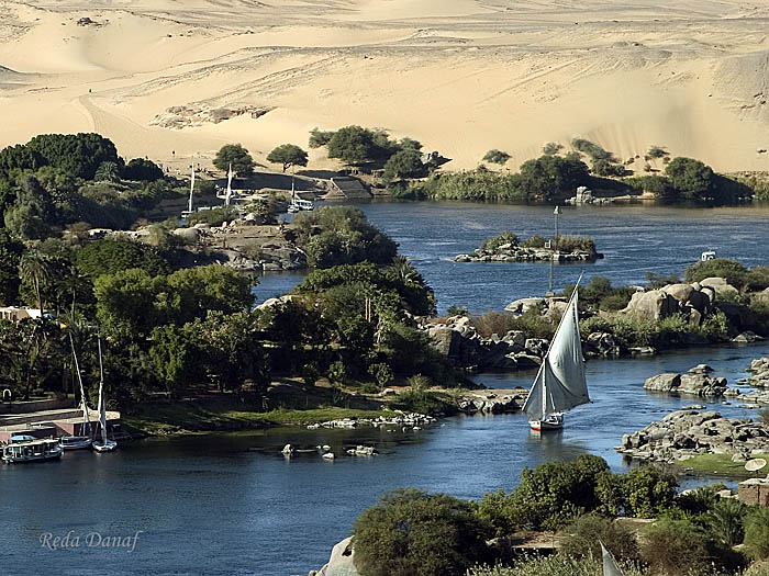 photo "Sailing on the Nile 2" tags: travel, landscape, Africa, water