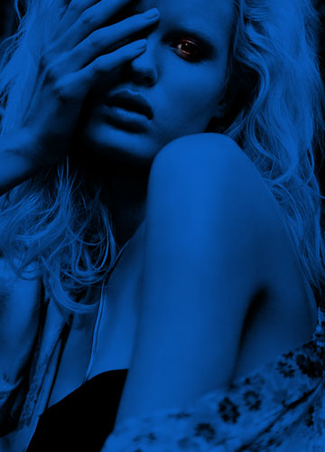 фото "Blue satin" метки: гламур, 