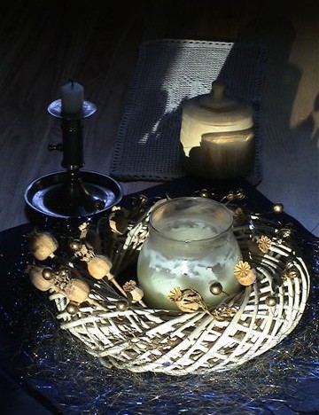 фото "Winter lights in my kitchen" метки: разное, 