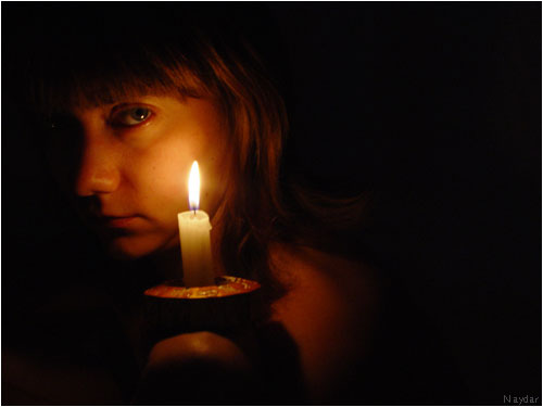 photo "Candle" tags: portrait, woman