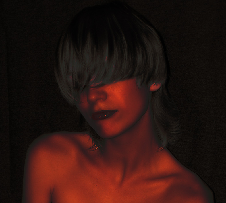 фото "Red Angel in a dark room" метки: портрет, женщина