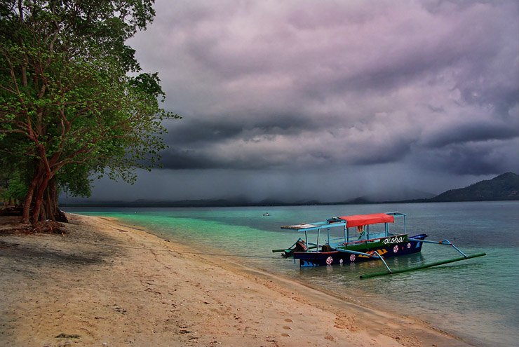 фото "Перед грозой. Indonesia" метки: пейзаж, вода