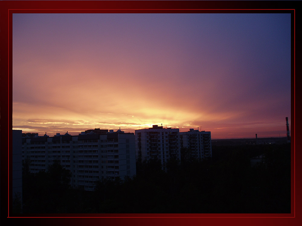 photo "After a storm" tags: landscape, sunset