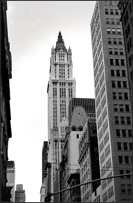 photo "Woolworth Building." tags: architecture, landscape, 