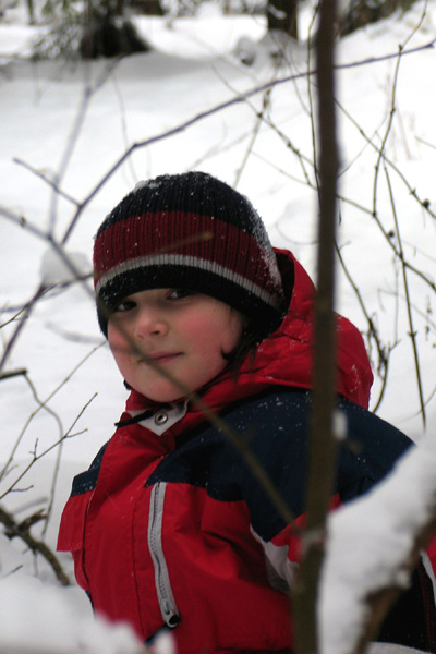 photo "Winter walk" tags: portrait, children