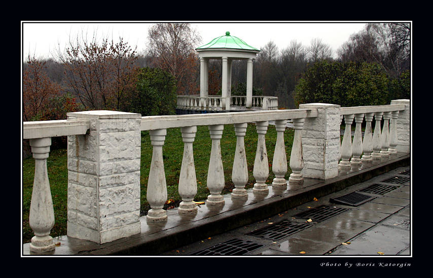 photo "" Nobiliary seat "" tags: architecture, landscape, autumn