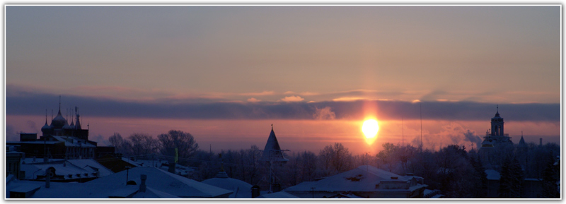 фото "Зимнее утро" метки: архитектура, пейзаж, зима