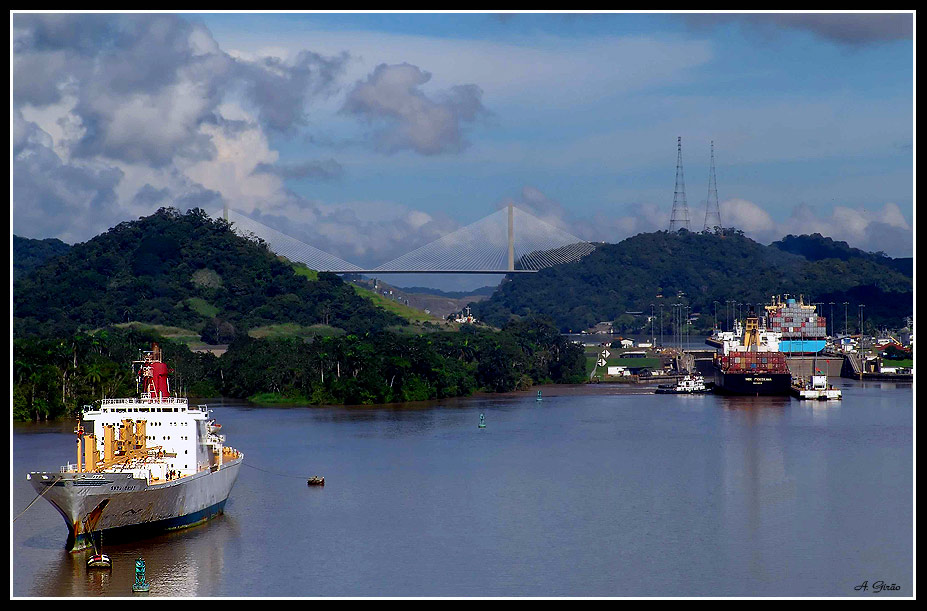 photo "Panama Canal #2" tags: travel, reporting, 