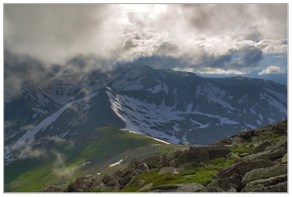 photo "***" tags: landscape, clouds, mountains