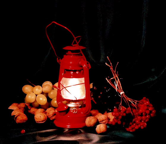 photo "the Red Winter Eveing" tags: old-time, still life, 
