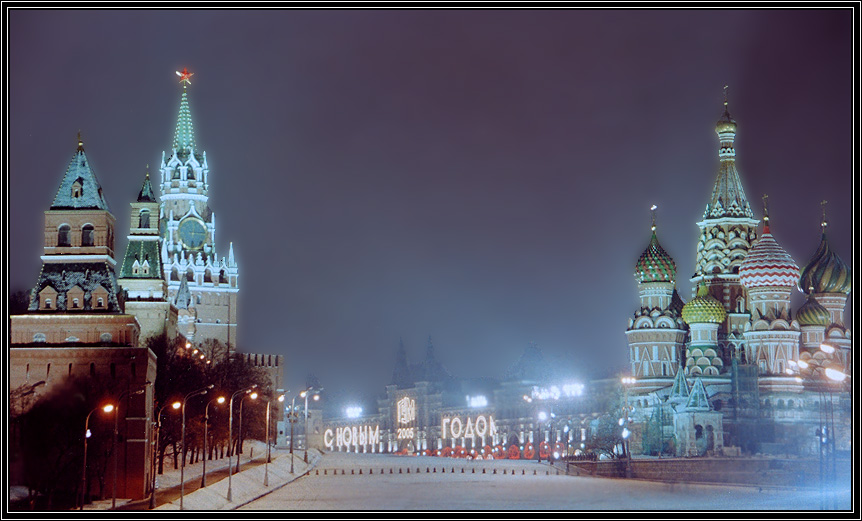 фото "Новогодняя открытка" метки: архитектура, пейзаж, 