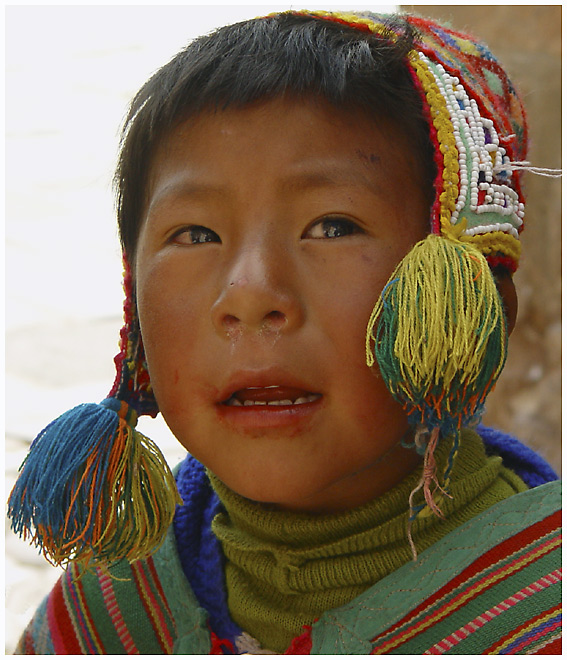 photo "Incas` Heritage - 1" tags: reporting, portrait, children