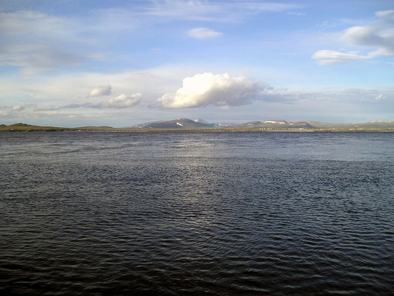 photo "The cloud has left to take a walk" tags: landscape, clouds, water