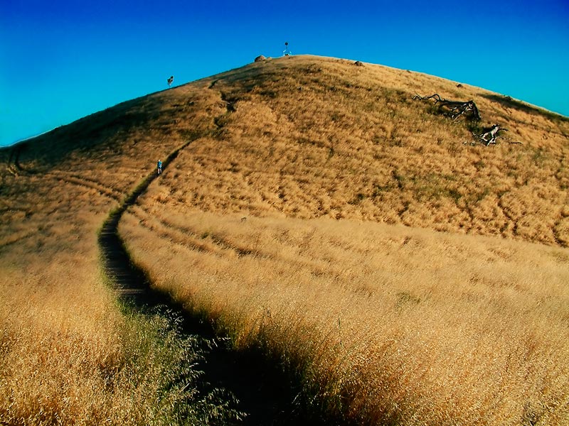 photo "A Hill" tags: landscape, sunset