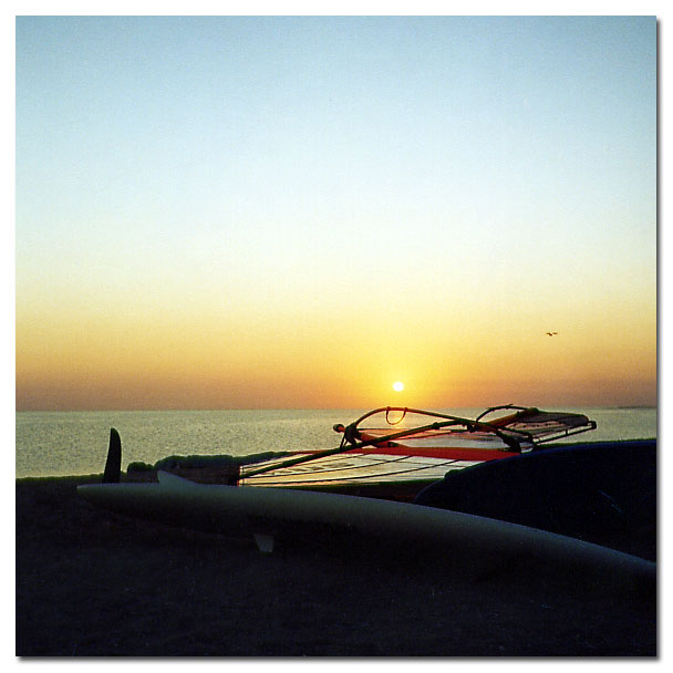 photo "Sail" tags: landscape, sunset