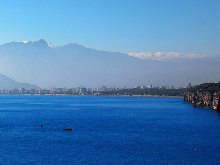 photo "Turkish sketches" tags: landscape, mountains, water