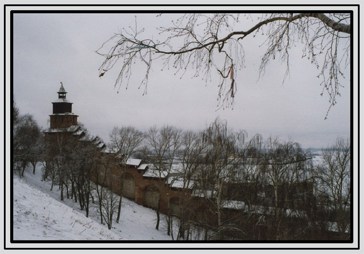 фото "Стражи древней Руси" метки: пейзаж, архитектура, зима
