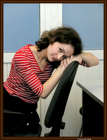 photo "Colleague" tags: portrait, woman