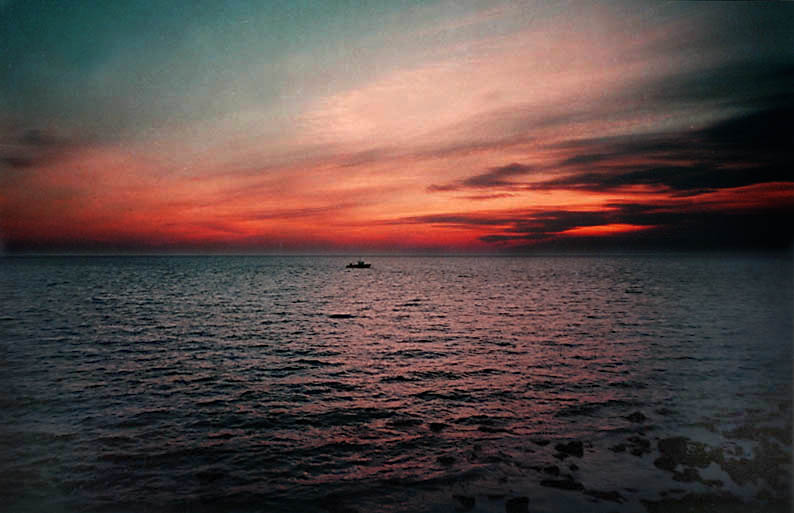 photo "Sunset" tags: landscape, sunset, water