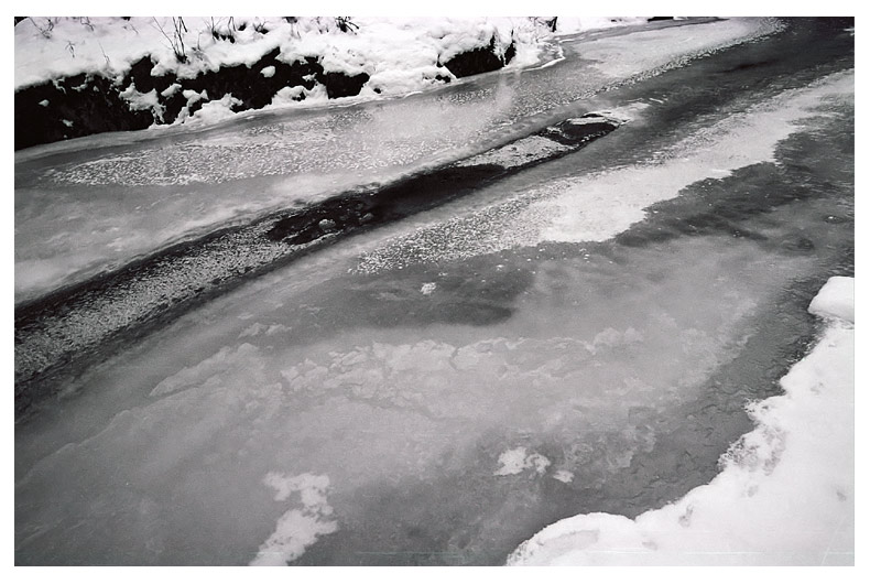 photo "Iced stream" tags: landscape, water, winter